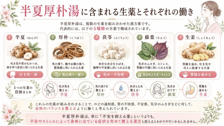半夏厚朴湯とは?のどのつかえ・不安感・ストレス症状に用いられる漢方をやさしく解説 – Mental Care Journal(メンタルケア ...